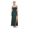 Abendkleid VERA MONT "Vera Mont Abendkleid mit Cut-Outs", Damen, Gr. 34, Normalgrößen, grün (dusty slate), Jersey, Obermaterial: 81% Polyamid, 19% Elasthan. Besatz: 81% Polyamid, 19% Elasthan. Futter: 100% Polyester., elegant, figurbetont lang, Kleider
