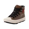 Sneaker CONVERSE "CHUCK TAYLOR ALL STAR BERKSHIRE BOO", Gr. 30, grounded, schwarz, light dune, Leder, sportlich, Schuhe