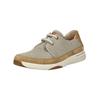 Sneaker CLARKS "Clarks Sneaker Veloursleder", Herren, Gr. 44, beige (sand), Veloursleder, casual, Schuhe