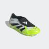 Fußballschuh ADIDAS PERFORMANCE "PREDATOR PRO FOLD-OVER TONGUE MG", Gr. 46, bunt (cloud weiß, core schwarz, lucid lemon), Synthetik, sportlich, Schuhe, geeignet für Rasen- und Kunstrasenplätze