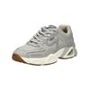 Sneaker REPLAY "Replay Sneaker Leder/Textil", Herren, Gr. 42, grau, Leder, Textil, casual, Schuhe