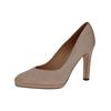 High-Heel-Pumps PETER KAISER "Peter Kaiser Pumps Veloursleder", Damen, Gr. 40,5, beige (sand), Veloursleder, elegant, Schuhe