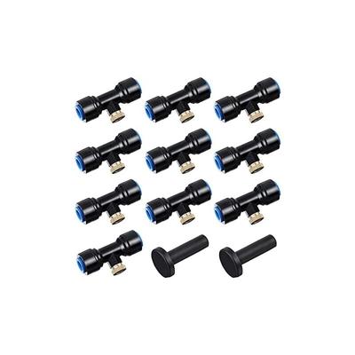 Csparkv - Bewässerungssystem Outdoor-Nebelsystem-Kit, Messing-Sprühdüse für den Garten, Image