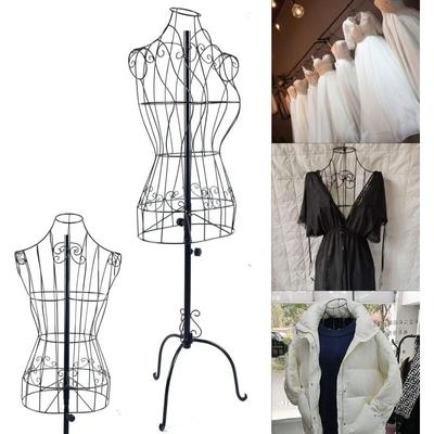 Eisen und Draht Schaufenster Mannequin, Metall Schaufensterpuppe, weibliche Nähen mannequin, Image