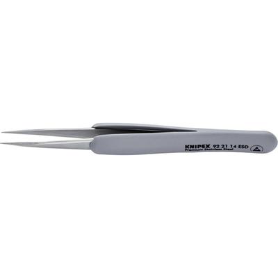 Knipex - 92 21 14 esd esd Präzisionspinzette Spitz 130 mm Image