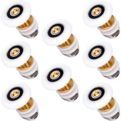 Memkey - Duschrollen 25 mm, Schiebetür-Rollenlager für Duschtür, 8 Stück Image
