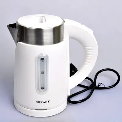 Houselin Electric Kettle,Tea Kettle for Hot Water, Coffee & Tea, With Auto Shut-Off, Boil Dry Protection,Stainless Steel,1-Liter