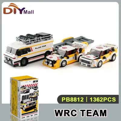 Neue 1:32 MOC Technica WRC Team PB8812 Bausteine Modell Racing Dekorationen Ziegel Montage Spielzeug für Spielzeug Kinder Geschenk Set Image