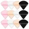 10/30pcs Dreieck Samt Puder quast nass trocken verwenden Make-up Schwamm Kosmetik Mixer Beauty Foundation Make-up Tool Zubehör