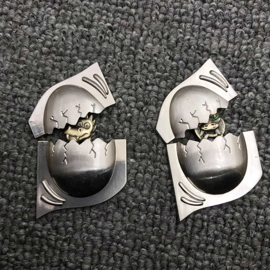 3D Drachenei und Kobra-Ei DIY Metall-Abzeichen für Zippo-Feuerzeug Schleifrad-Feuerzeug Handgefertigtes Dekor-Accessoire Männergeschenk Image