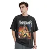 The Blood Of Our Enemies Manowar Tour T-Shirt Hip Hop T-Shirts Kurzarm Tops Strand Baumwolle Bequeme große Kleidung
