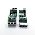 Modulo switch Gigabit a 3/4 porte 5 V-24 V è scheda PCBA 3/4 porte 10/100/1000 m porta di contatto mini modulo switch cavo din 4 pin