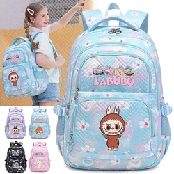 Mignon dessin animé sac à dos étudiant adolescents enfants fille garçon cartable Bookbag hommes femmes grande capacité étanche pochette d'ordinateur Mochila