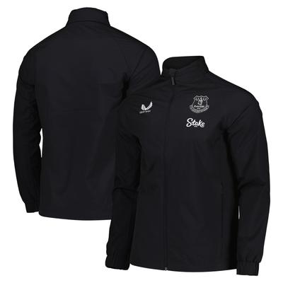 Everton Castore Torwart Trainingsregenjacke - Schwarz Image