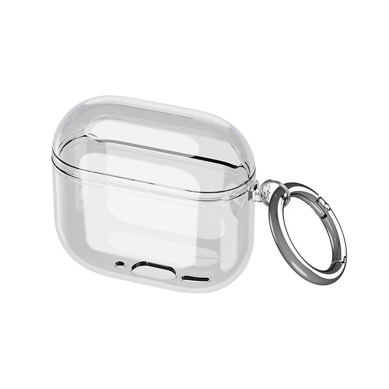 Klare Hülle für Apple AirPods 4. Generation, transparente, weiche TPU-Kopfhörer-Schutzhülle für AirPods 4, Ohrhörer-Shell Image