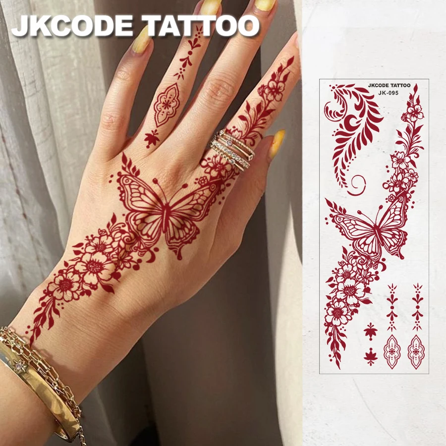 Hand-Tattoo – minimalistisches Design, Ramadan-Tattoo – elegante, langlebige Körperkunst für 3-5 Tage für Frauenhände und Füße – elegante, langlebige Körperkunst Image