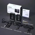 Monitor per auricolari wireless LEKATO MS-02 Sistema di monitoraggio wireless nell'orecchio IEM stereo 2.4G con ricevitore da cintura trasmettitore