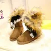 Winter 2024 Neu in Damen-Schneestiefel mit mittlerer Wade, Frühling und Herbst, Pu, große Größe, warm, bequem und elegant, 39-weibliche halbhohe Schuhe