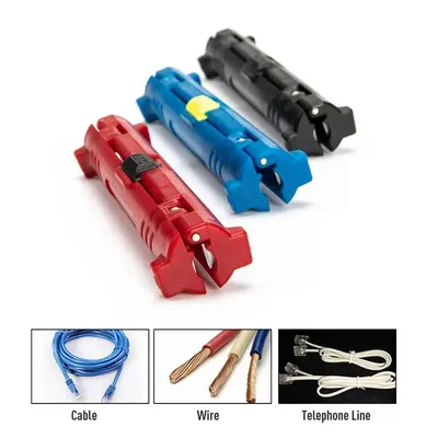Multifunktions Elektrische Draht Stripper Stift Rotary Koaxialkabel Kabel Stift Cutter Abisolieren Maschine Zangen Werkzeug Für Kabel Puller