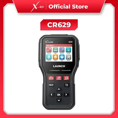 X-431 LAUNCH CR629 OBD2 Scanner Car Code Reader Automotive Diagnostic Tool Engine Airbag Auto Scan Creader 629