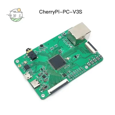 A32Z-Cherry Pi Allwinner V3S LINUX+QT ARM Cortex A7 CPU Multiple Interfaces Open Source Development Board Integrated Opencv