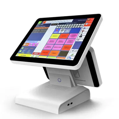 Touch the cash register fruit store maternal and child clothing 15.1 inch capacitive touch screen point of sale system for sale