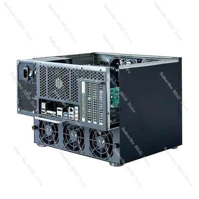 8-Bay/9-Bay NAS Server Case, Full-Height PCIE, MATX Motherboard, ATX Power Supply, Home Rackmount Server