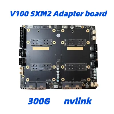 V100 sxm2 graphics card 300G integrated nvlink lite dual card sxm2 adapter board