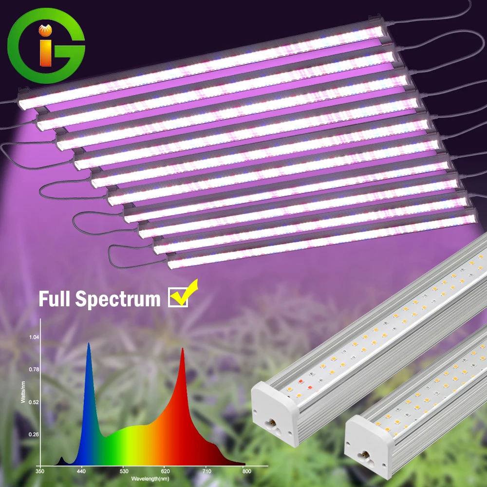 SunLight Tube LED Plant Grow Light Full Spectrum Hydroponic Vegetable Fill Light Greenhouse Greenhouse Cultivation Light