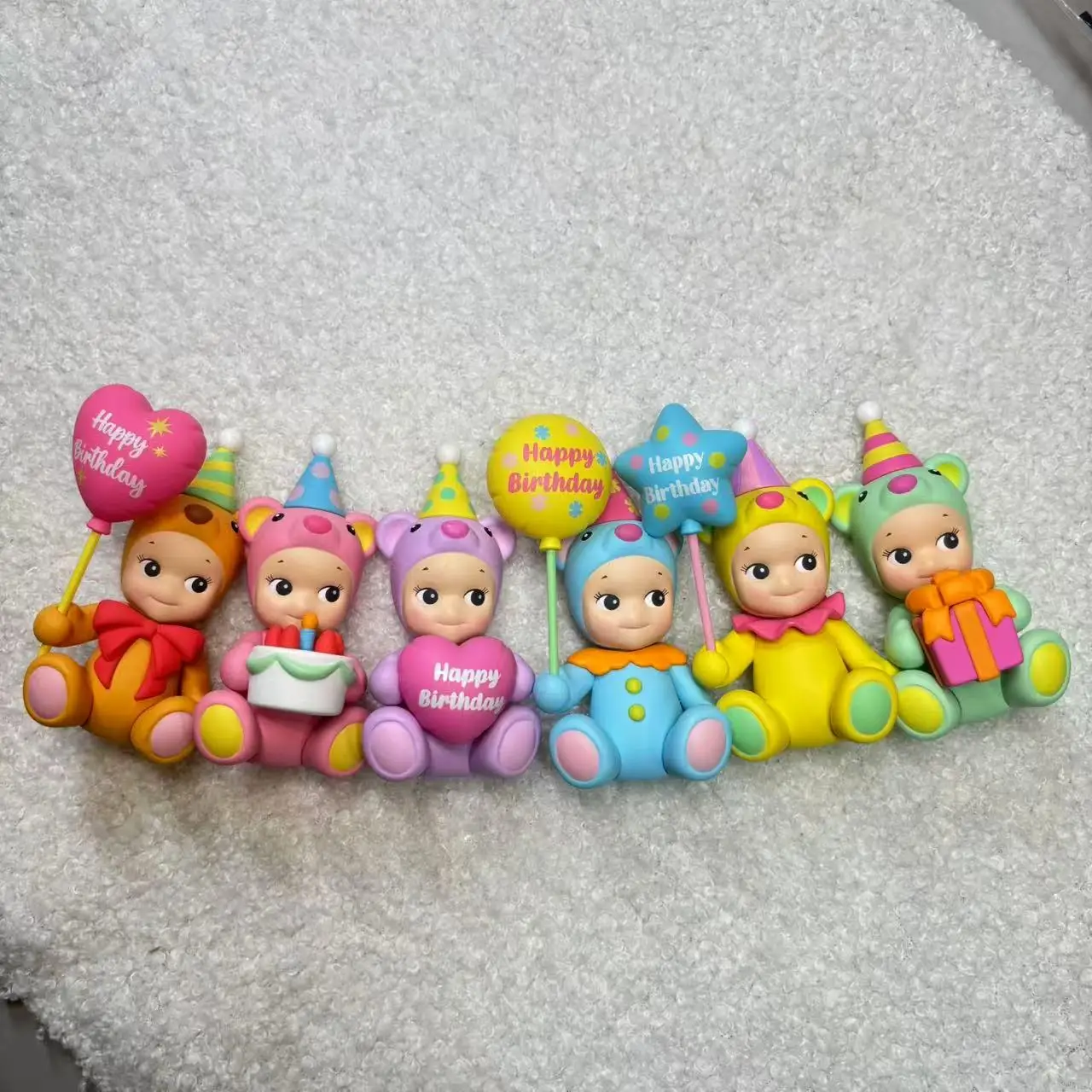Sonny Angel Mini Figure Regular Нарру Birthaday Gift Bear Series Blind Box Toy for Girl Mystery Box SAS65711