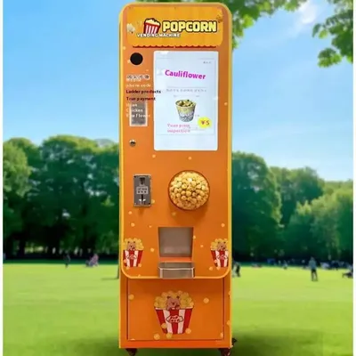 2025 Fully Automatic Popcorn Vending Machine 24-hour Commercial Unmanned Self-service Popcorn Machine Factory Direct Sales