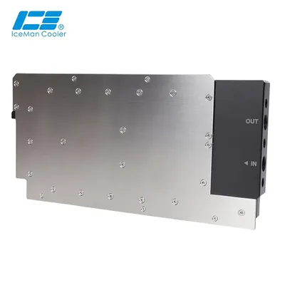 IceManCooler Metal Design Water Block For ASUS ROG ASTRAL RTX 5090 O32G Graphics Card Cooler With Aluminum Alloy Backplate,G1/4