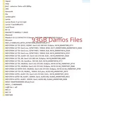 Newest ECU Programming Tool Winols 4.7 Software+ 93GB Damos Files +ECM TITANIUM 26100+ Immo Service Tool V1.2+Install Video Guid