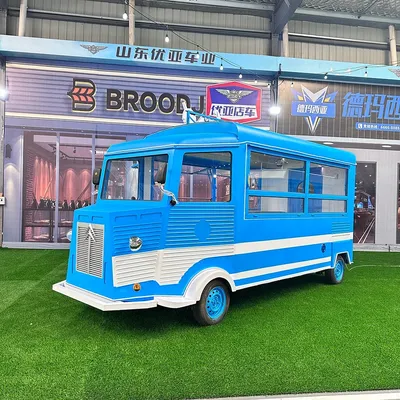 2025 New Model Customized Size Food Truck Mobile Kitchen Ice Cream Truck Coffee Cart Food Van Concession Catering Trailers