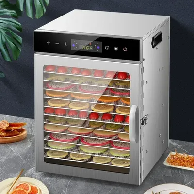 Food Dehydrator Home Fruit Digital Temperature Air Dryer Vegetable Meat Medicinal Materials Smart Commercial Food Dehydrator