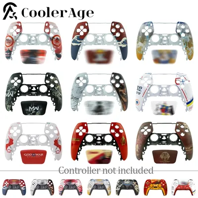 For PS5 Controller Housing Shell Touchpad Gamepad Cover Replacement Front Plates Handle Case BDM-010/020/030/040/050