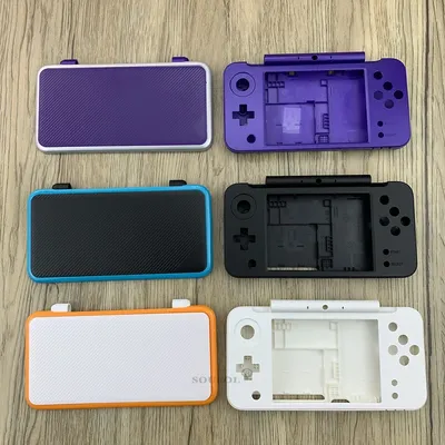 Full Housing Shell Case For Nintend NEW 2DS XL LL Console Replacement Housing Cover For New 2DS XL/LL Game Console Dropshipping