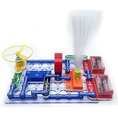 STEM Circuits Electronics Building Block Kit Scientific Experiment Educational Children Kit Toys Electronic Exploration 8+ New