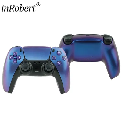 Pearl Purple For PS5 Controller Housing Shell Front Back Case Replacement Touchpad Cover Button BDM-010/020/030/040/050