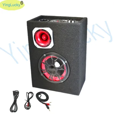 8-Inch Game Arcade machine Subwoofer Universal HiFi High-Power Square 12V/24V/220V arcade game console Subwoofer Accessories