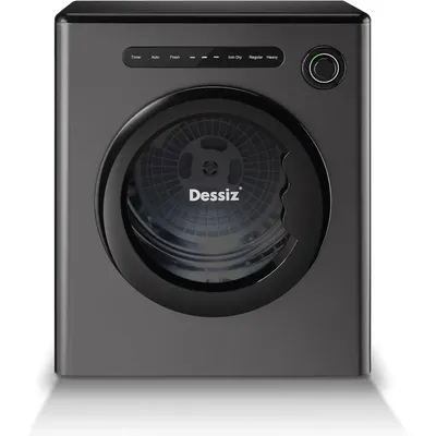 11LBS Compact Dryer with Exhaust Pipe and Electric Dryers with Stainless Steel Tub, Clothes Dryer Machine for Spaces