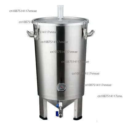 Stainless steel 30L conical bottom fermentation barrel with temperature control