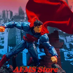 1/12 Men Soldier Super Hero Cloak Manga Version Superpower Hero Printed Cape Clothes Fit 6Inch Kaiyodo Action Figure Body