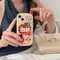 Funny Cute 3D Mobile Phone Cover for iPhone 16 Pro 15 14 13 Pro Max Case with Charm Silicone Cartoon Cases for Apple 16 Funda