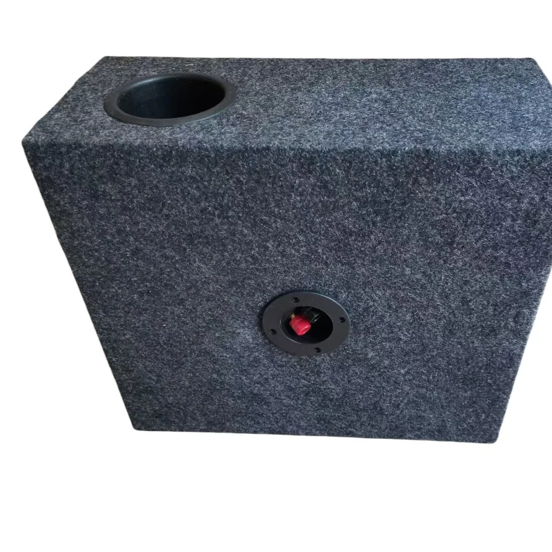 Car Trunk 12inch Subwoofer Trapezoidal Speaker Horn Container
