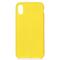 Silicon Cover Yellow für Apple iPhone X/XS
