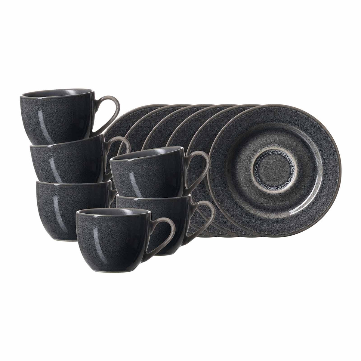 Ritzenhoff & Breker Toledo Espressotasse mit Untertasse 90 ml 6er Set Image