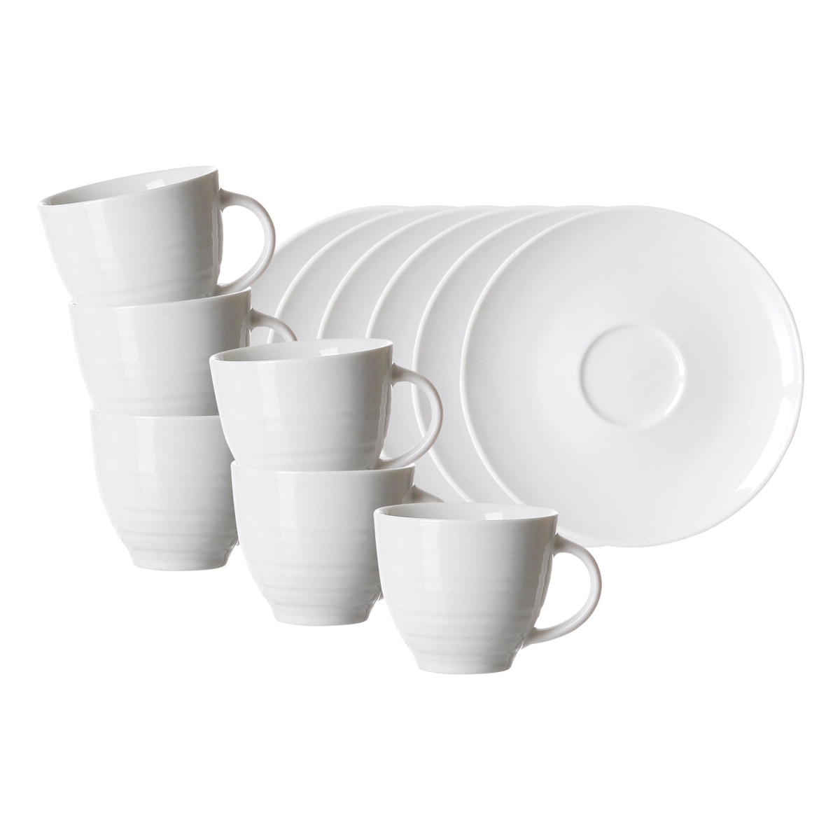 Ritzenhoff & Breker Suomi Espressotasse mit Untertasse 90 ml 6er Set beige Image