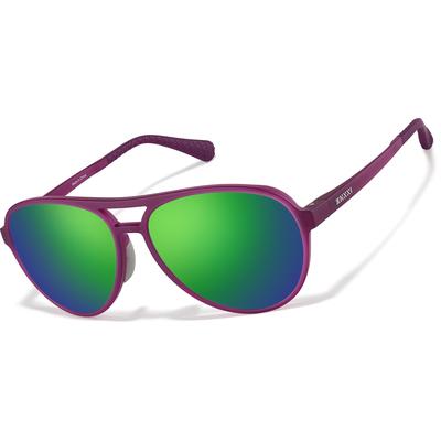 Zenni Aviator Glasses Purple Plastic Full Rim Frame