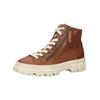 Sneaker PAUL GREEN "Paul Green Sneaker Glattleder", Damen, Gr. 36, braun (mittelbraun), Glattleder, casual, Schuhe